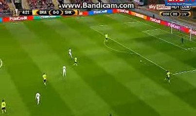 Shakhtar 1st BIG Chance - Braga 0-0 Shakhtar Donetsk 07.04.2016 Europa League