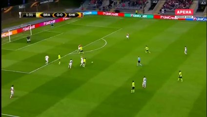 Rafa Silva Amazing Chance - Braga 0 - 0 Shakhtar Donestk 07-04-2016