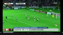 All Goals & Highlights HD Santa Fe 1-1 Corinthians 07-04-2016