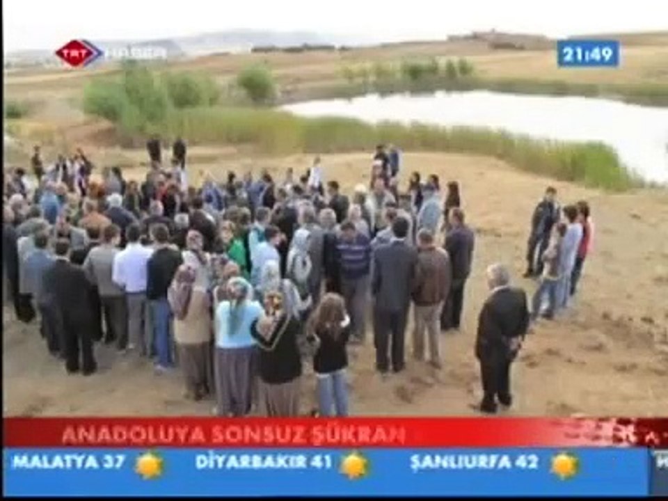 Sonsuz Şükran Köyü  TRT Haber 03.07.2010 21.48 Haberler // Mehmet Taşdiken
