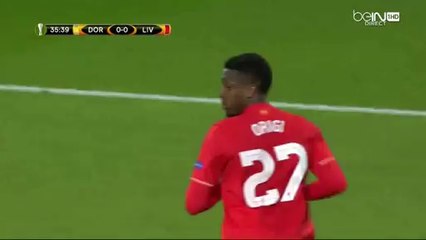 Divock Origi Goal HD - Dortmund 0-1 Liverpool - 07-04-2016 -