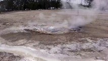Boiling Pool Of Water In Yellowstone Park April 2010 - 6.MTS