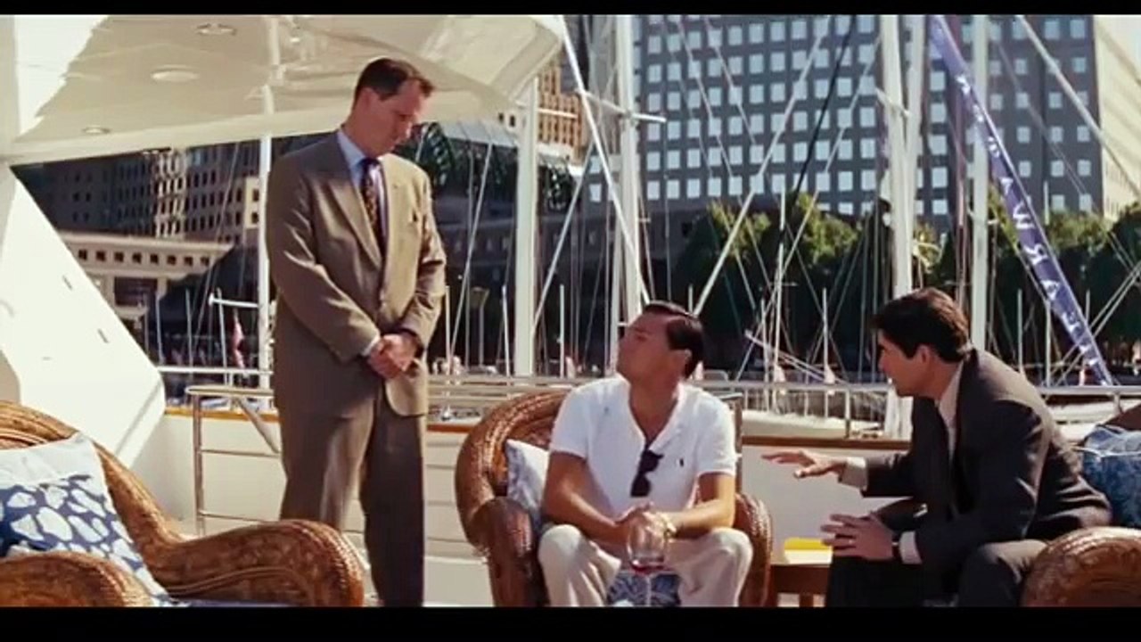 The Wolf of Wall Street - Scena barca - ITA Yacht scene
