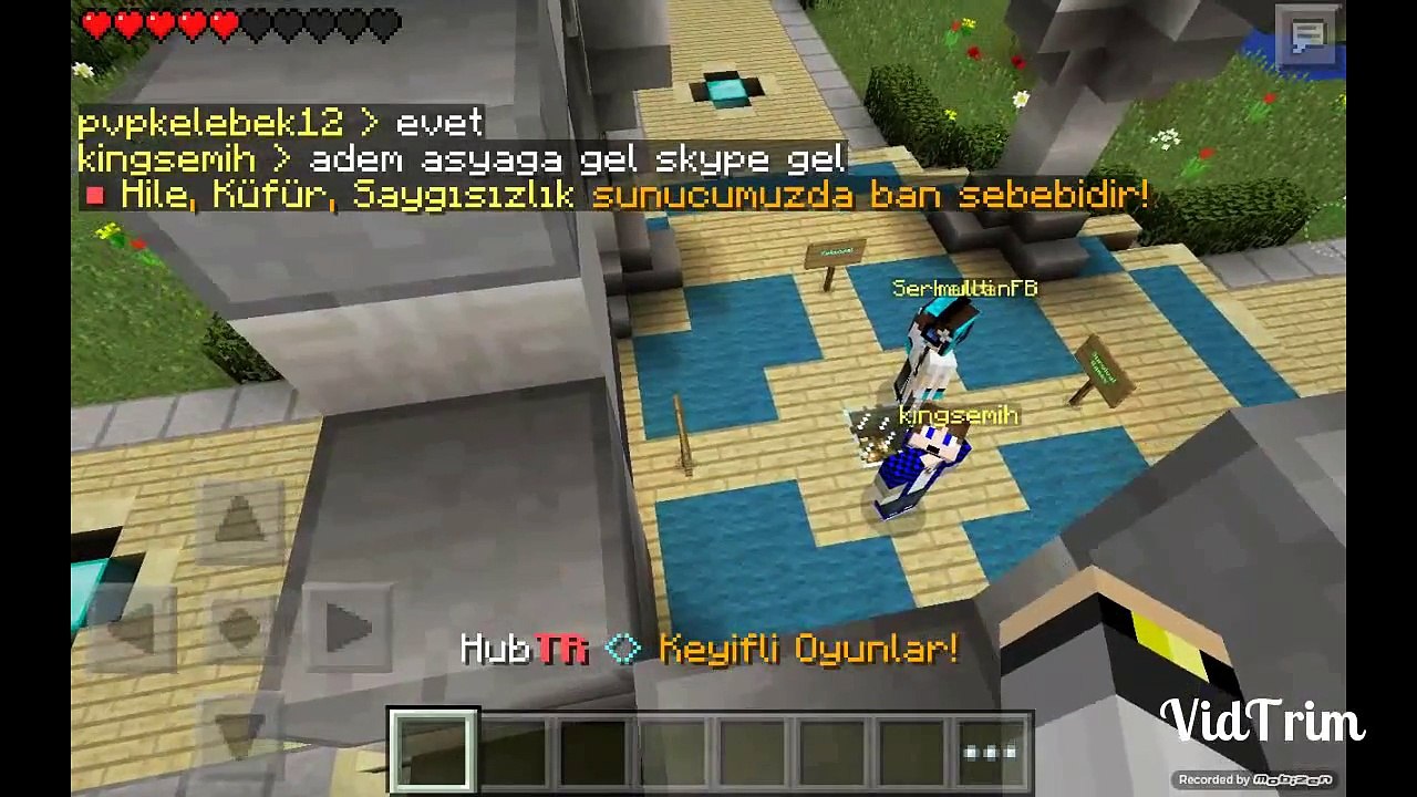 MİNECRAFT PE 0.11.1 TÜRK SERVER