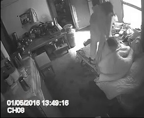 CCTV Footage- Lady Attempting To Kill Her 70 Year Old Mother In Law