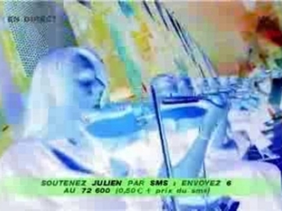 Muvee of Julien of the nouvelle star 2007