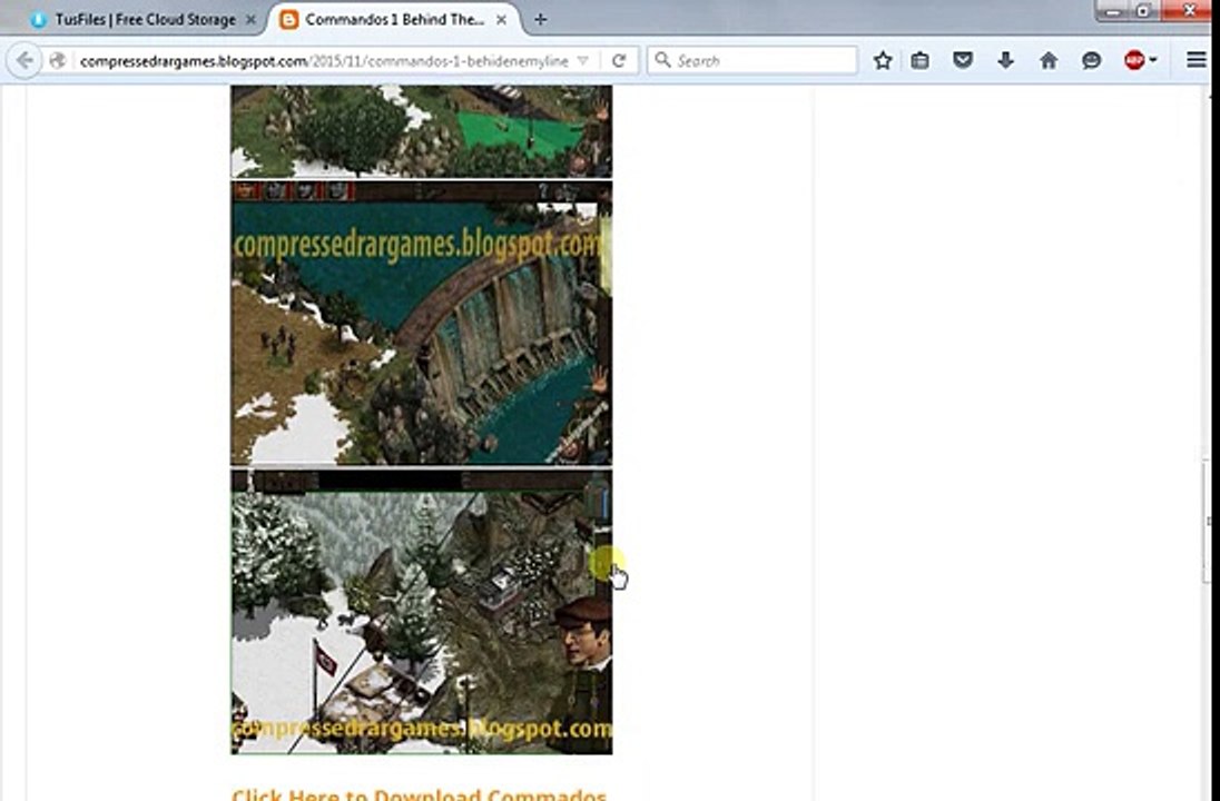 Commandos 1 Behind The enemy lines Compressed PC Game