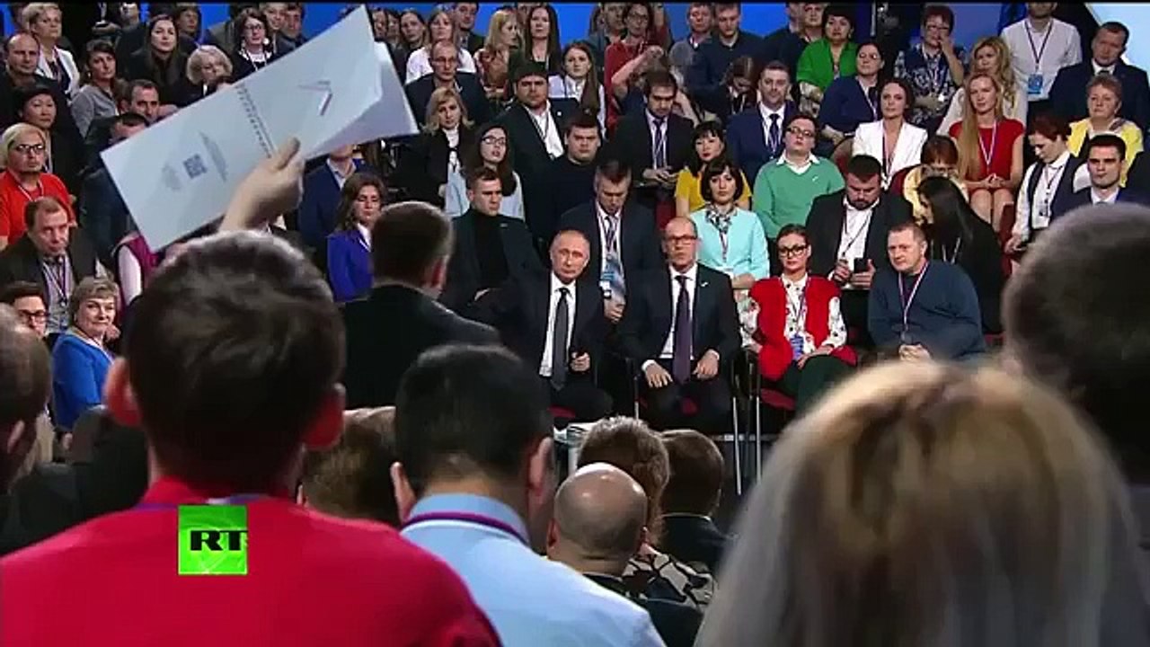 Владимир Путин поддержал предложение томского активиста ОНФ о необходимости проверки акционерных обществ с госучастием