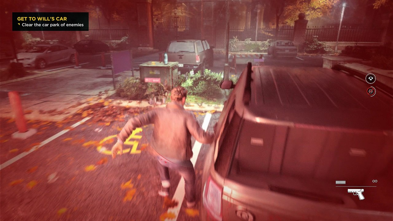 Quantum Break - Act 1-2: Time Stop Tutorial Cutscene, Clear Car Park of Enemies ''Stack Bullets'' Xbox One