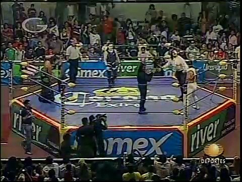 AAA-SinLimite 2009-03-20 Madero 03 Charly Manson, El Mesias & X-Pac vs. La Legion Extranjera