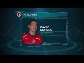 El colombiano de Xolos, Dayro Moreno en Exclusiva