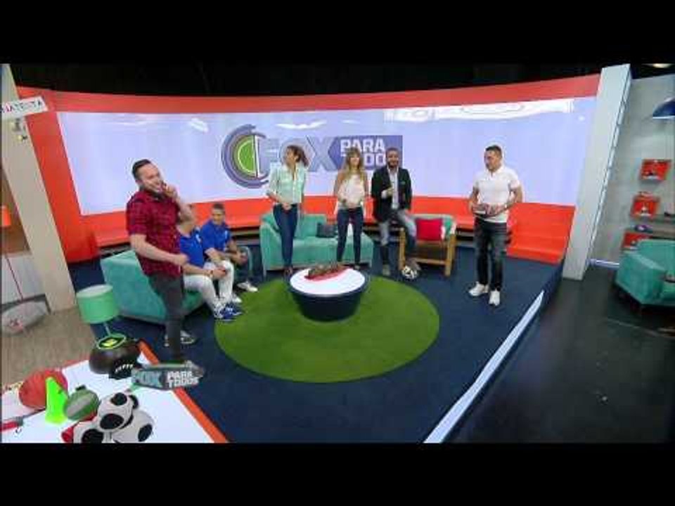 Quién domina mejor: ¿"Chaco" Giménez o un niño...