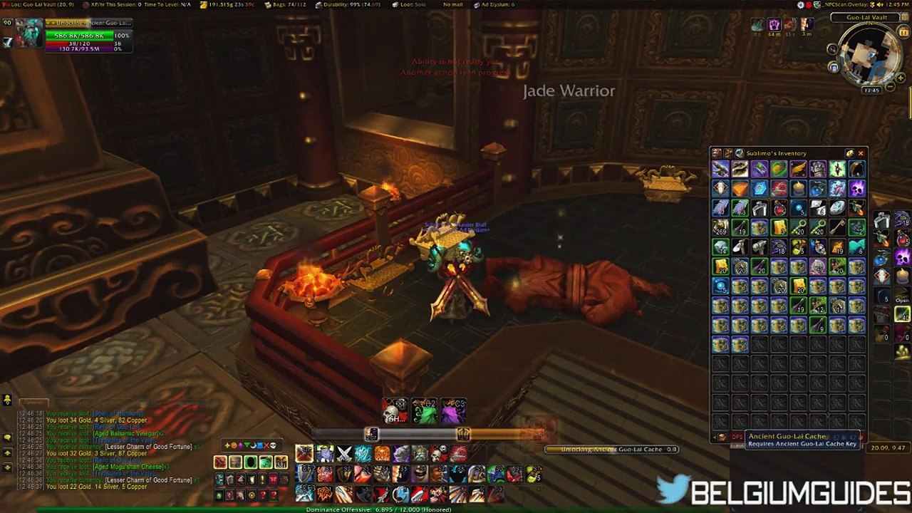WoW: Opening The Guo-Lai Vault Chests - Gold Guide