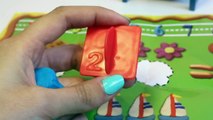 Peppa Pig Classroom Learn To Count with Play Doh Numbers Learn Numbers 1 to 10 Playdough Part 2