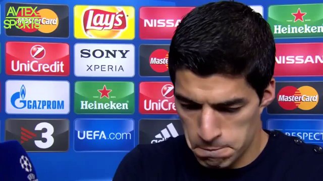 Barcelona 2-1 Atletico Madrid - Luis Suarez Post-Match Interview 06.04.2016