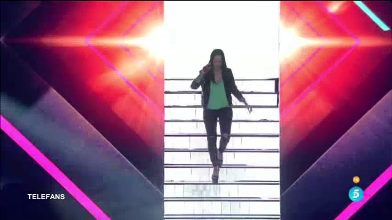 Laura Campos llega al plató de GH VIP