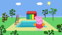 Свинка Пеппа в бассейне!  Peppa Pig in the pool! Чудесный мультик для малышей!