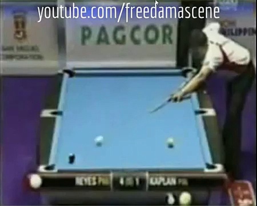 من غرائب لعبة البلياردو