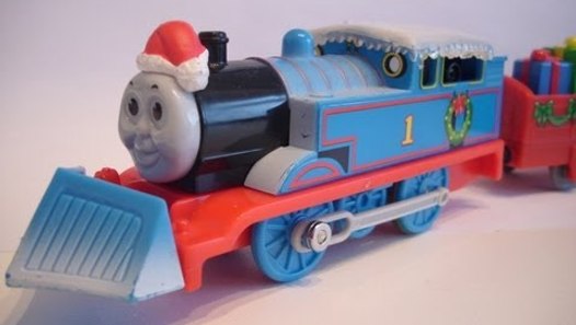 thomas trackmaster christmas set