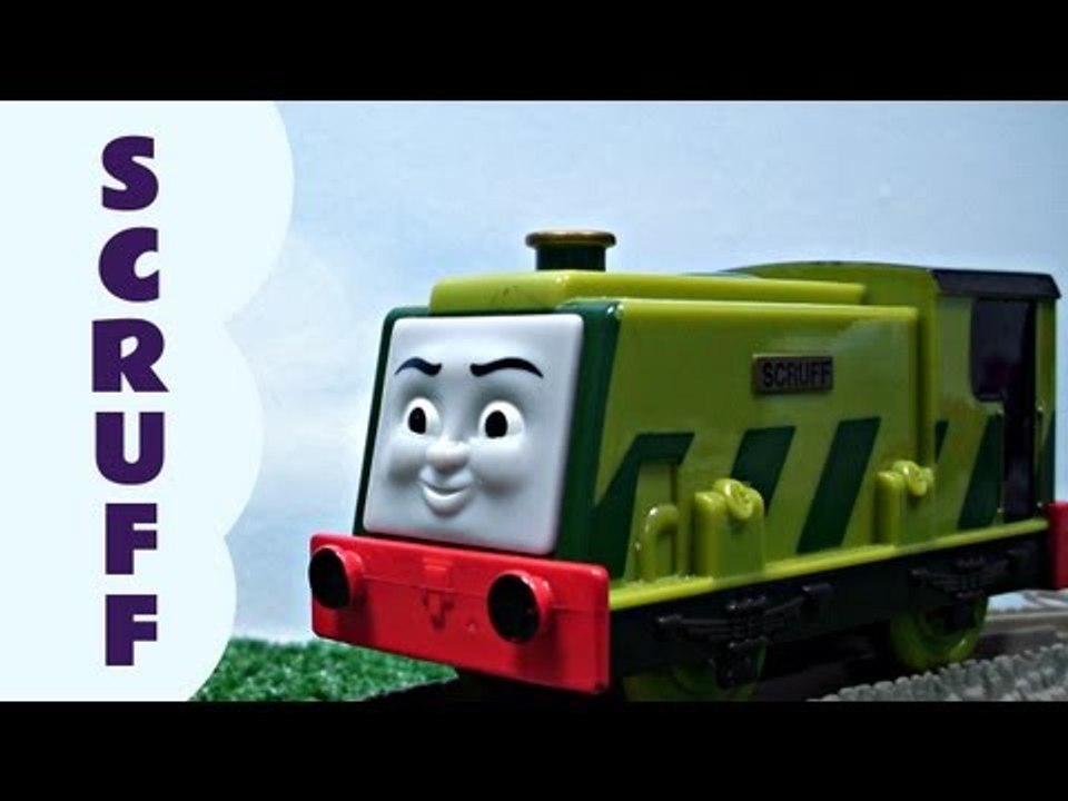 Trackmaster SCRUFF Thomas The Train Plarail Compatible Kids Toy Train Set Thomas The Tank Engine