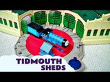 Trackmaster Tidmouth Sheds Toy with Thomas And Friends Hank Scruff James Edward & Henry Kids