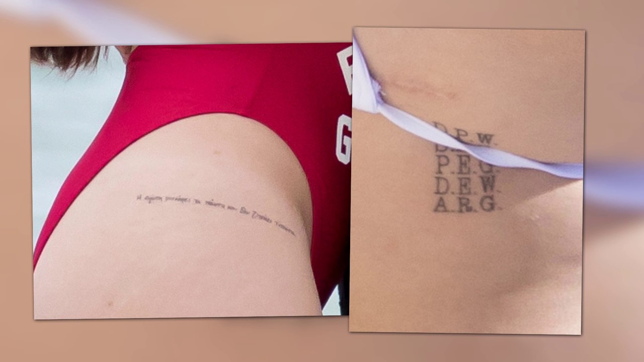 Ariel Winter Shows Off Bikini Bod and Tats in the Bahamas