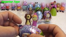 Маша и Медведь, Masha i Medved, Frozen, Disney, Peppa Pig,  Frozen Toys, Peppa Pig Toys, 3