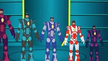 Finger Family Epic Battles Robot Vs Sentinel   Finger Family Nursery Rhymes