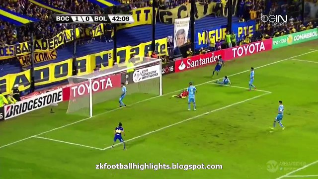 2-0 Carlos Tévez Amazing Goal HD - Boca Juniors 2-0 Bolivar - Copa Libertadores 07.04.2016 HD