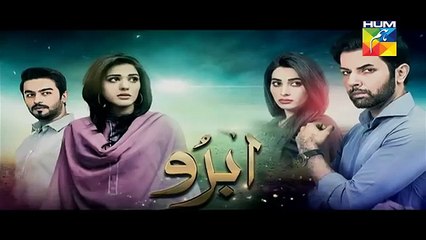 Full HD Drama Abro Episode 17 Promo Hum TV Drama 03 Apr 2016 -