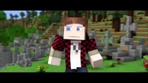 Minecraft Animação:#01 hunger games song !!
