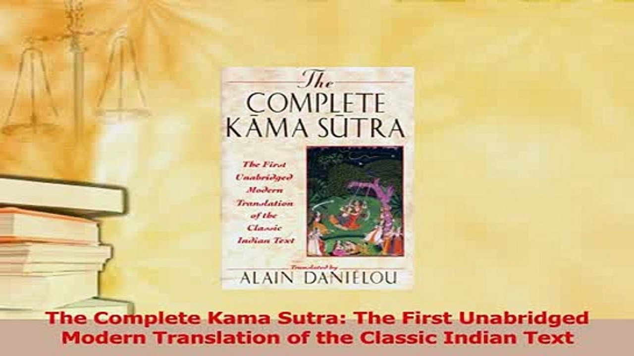 Download  The Complete Kama Sutra The First Unabridged Modern Translation of the Classic Indian Ebook Free