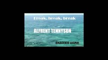 ALFRED TENNYSON-BREAK, BREAK, BREAK ~ RENE AUBRY- APRES LA PLUIE