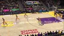 NBA 2k10 Demo - Kobe Makes Carter Knees Buckle w/ Sick Move And Finishes