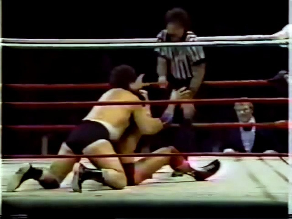 Billy Robinson vs Rick Martel (rematch) part 1