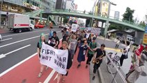 戦争法案反対！渋谷デモ⑩