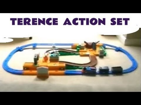 Trackmaster Thomas & Terence Deluxe Action Set by Tomy Thomas The Train Kids Toy Train Set