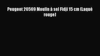 Peugeot 20569 Moulin ? sel Fidji 15 cm (Laqu? rouge)