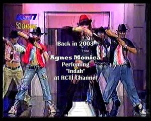 Agnes Monica - Indah on RCTI Channel (2003)