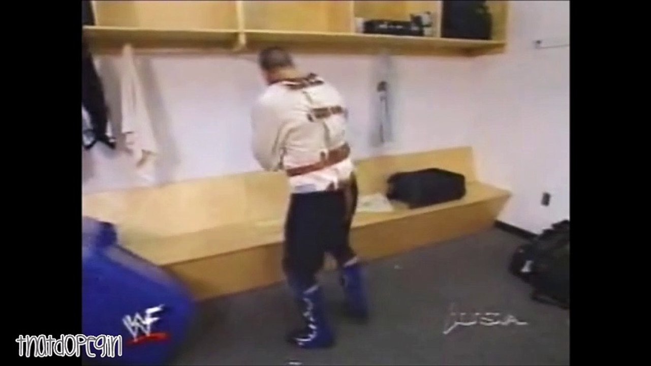 Ken Shamrock attacks Shane McMahon 6 -14 -99