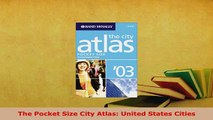 PDF  The Pocket Size City Atlas United States Cities Download Full Ebook