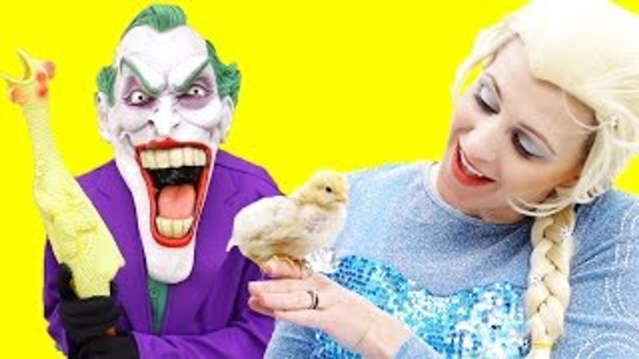 SPIDERMAN AND FROZEN ELSA GET ENGAGED! JOKER PRANKS Superhero Fun in Real Life