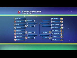 Los cuartos casi definidos