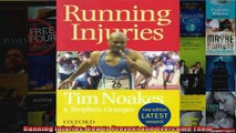 Read  Running Injuries How to Prevent and Overcome Them  Full EBook