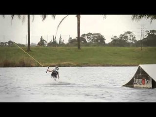 Nine-Year-Old Wakeboarder Shows His Skill