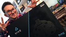 Le HTC Vive est arrivé chez Gameblog ! Vivez son Unboxing en vidéo