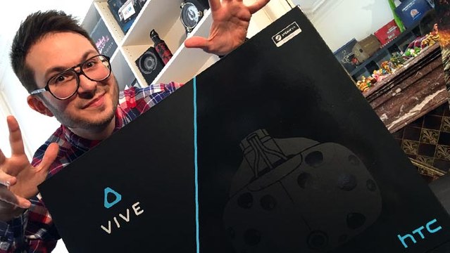Le HTC Vive est arrivé chez Gameblog ! Vivez son Unboxing en vidéo