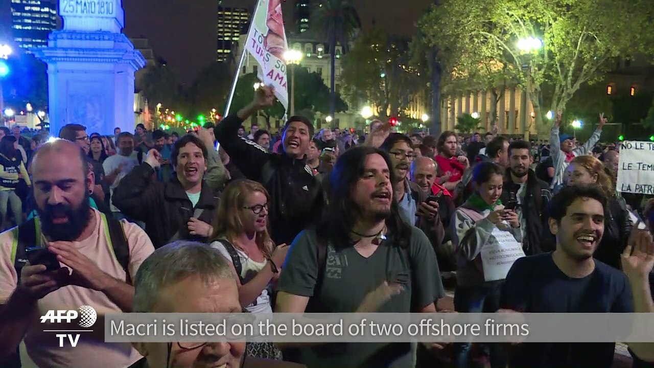 Argentine President Macri says he has 'nothing to hide'