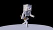 Minecraft Animation Test: Skeleton run cycle