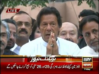We are planning decisive march towards Raiwind - Imran Khan